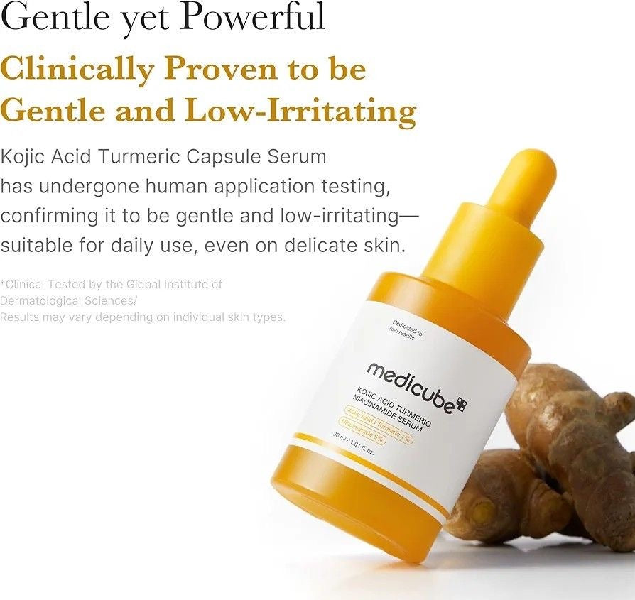 Serum Facial Kojic Acid Turmeric Niacinamide Serum Medicube