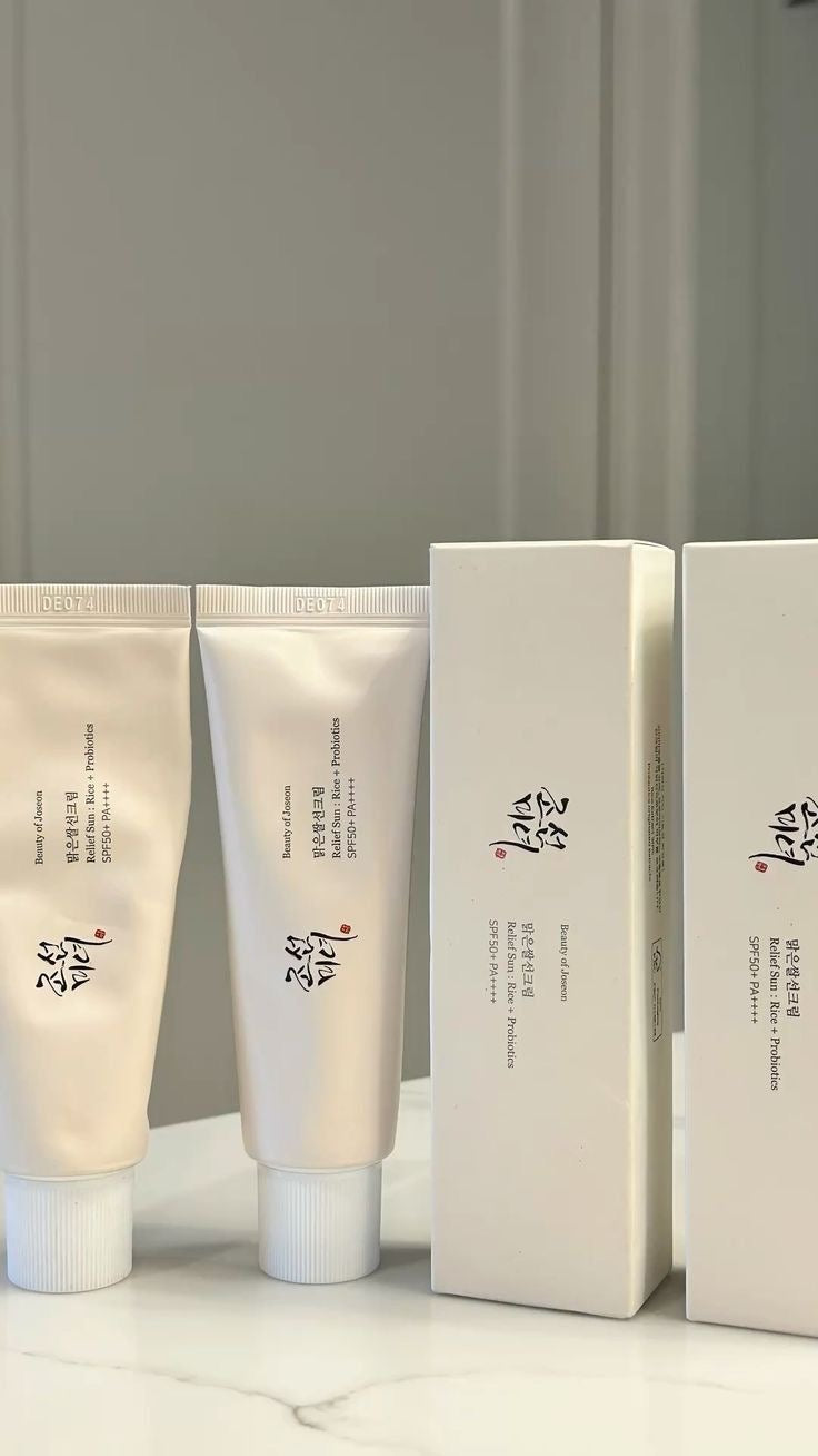 Protector Solar Relief Sun Rice + Probióticos Spf 50+ Pa++++