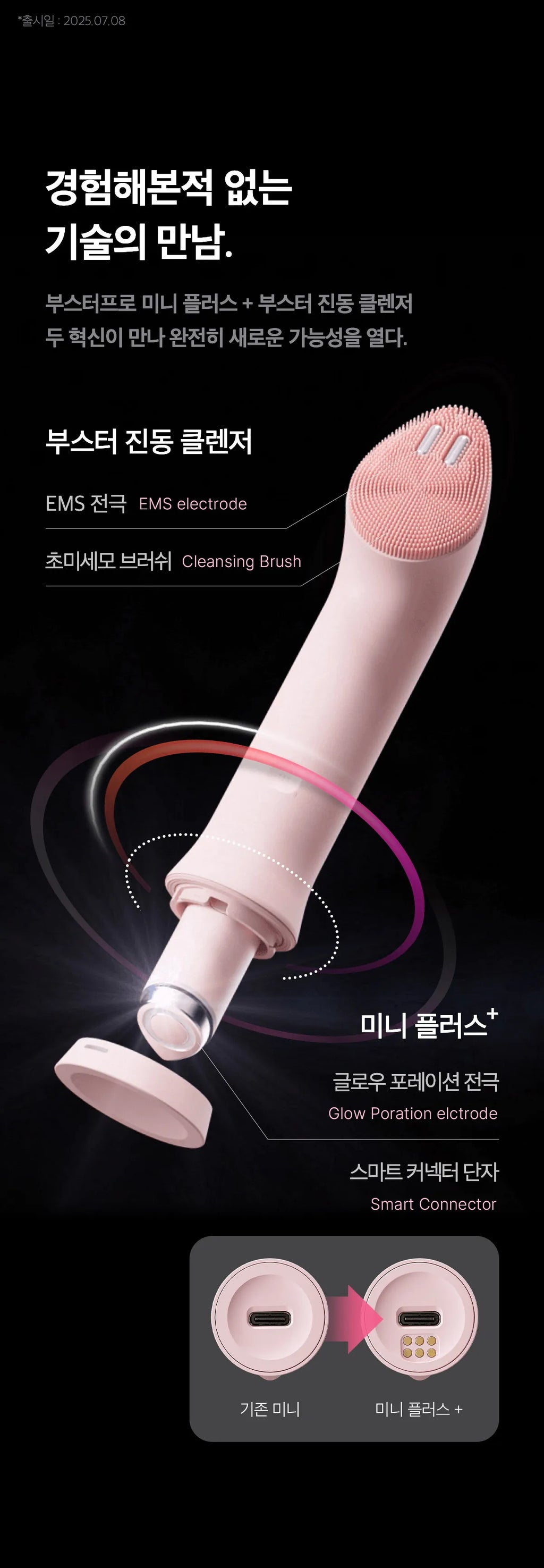 Age R booster facial cleansing device head medicube