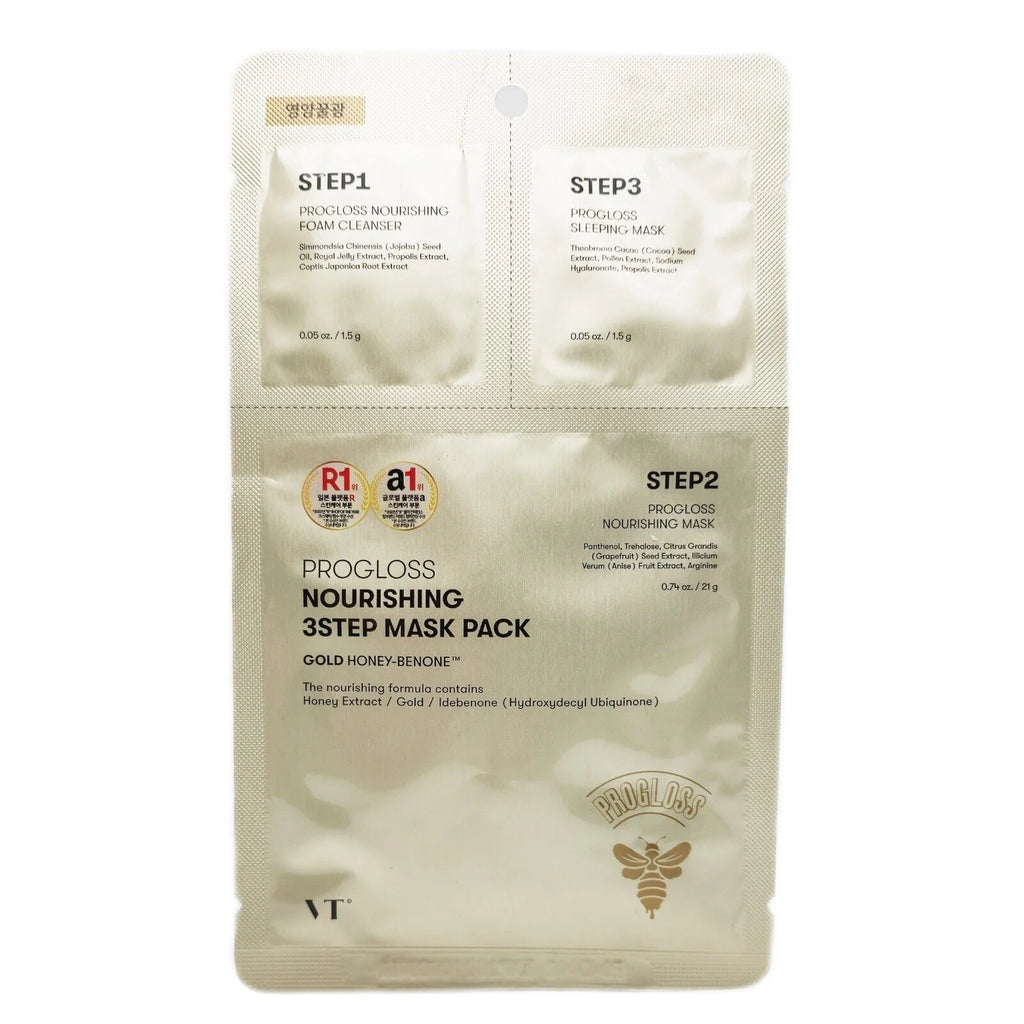 Pacote De Máscara Nutritiva De 3 Etapas