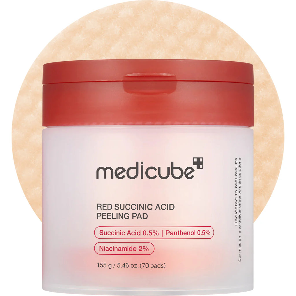 Red Succinic Acid Peeling Pad