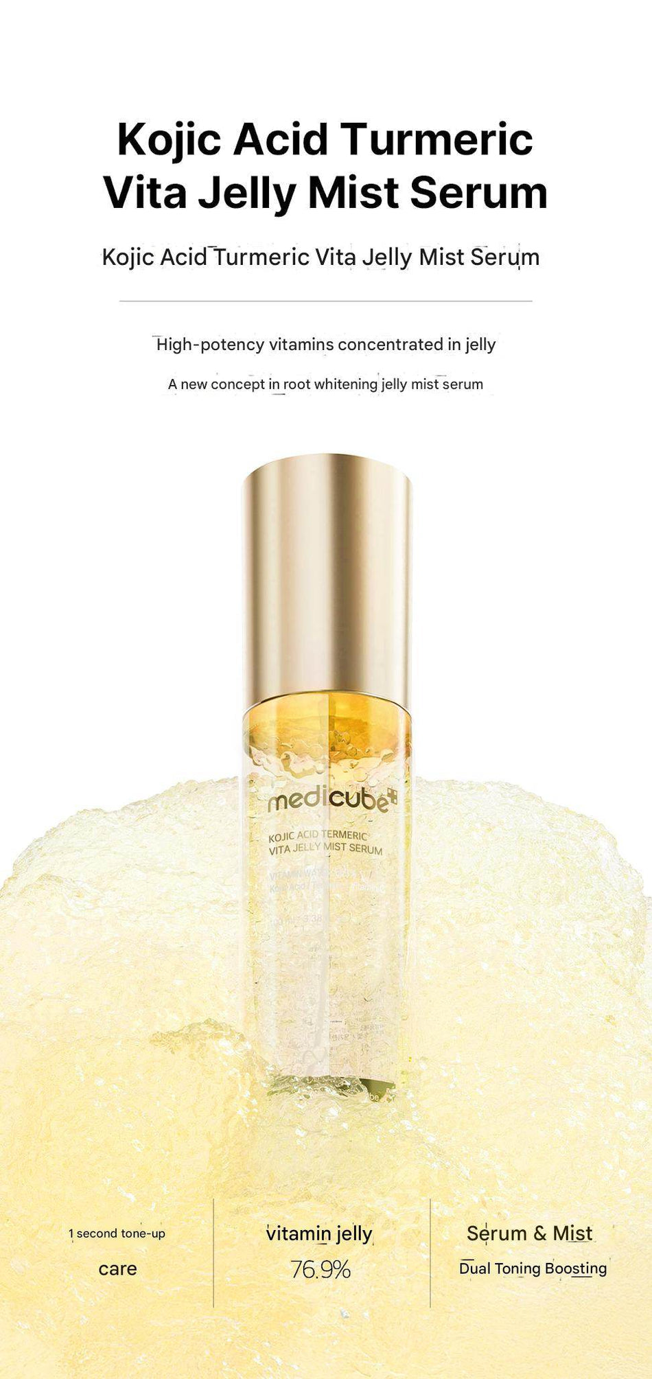 MEDICUBE Kójic Acid Turmeric Vita Mist Serum 100ml