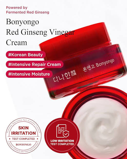 Creme facial  de Ginseng vermelho Danahan Bonyongo