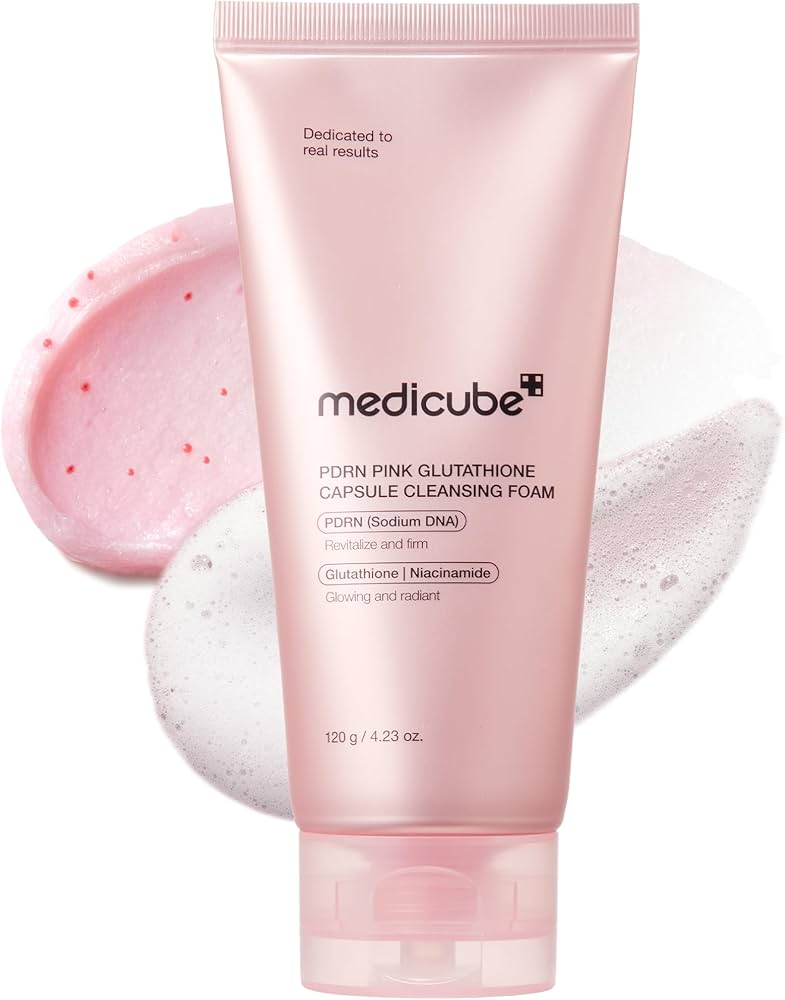 Limpador facial PDRN Pink Glutathione